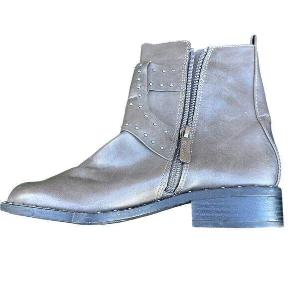 CHARLES BY CHARLES DAVID TUPPER MOTORCYCLE BOOT, Women Size 5 Bikercore - Picture 5 of 9